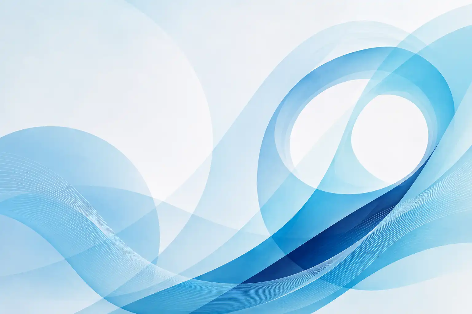 Abstract composition inspired by the visual identity of Anadolu Medical Center