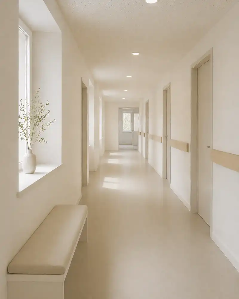 Interior of Vienna General Hospital
