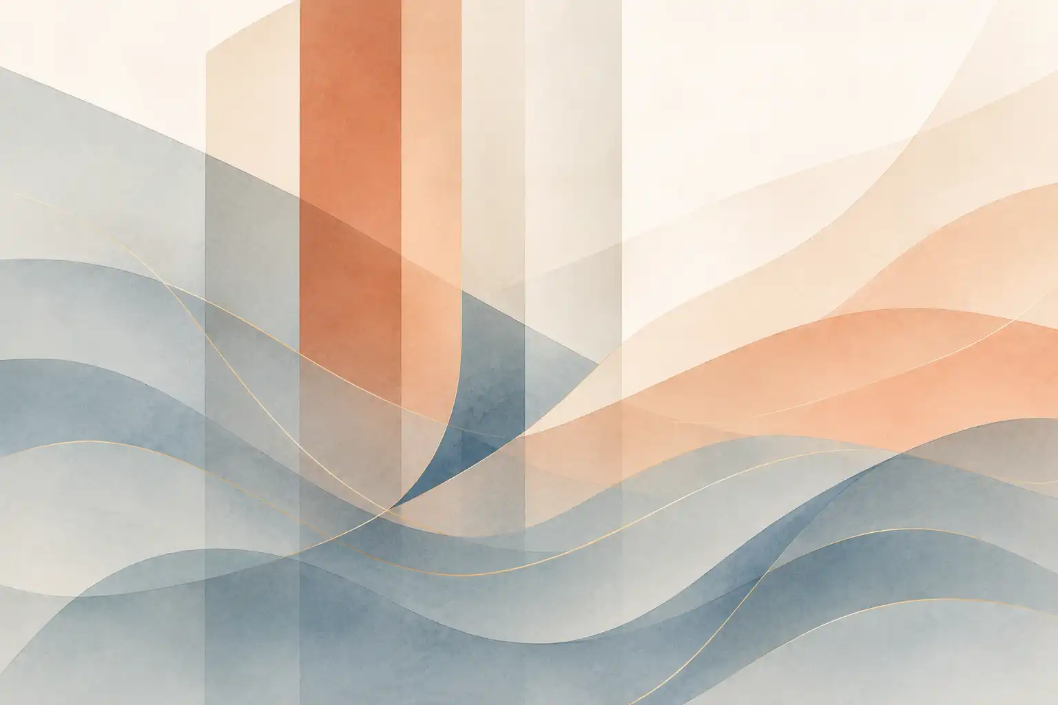 Abstract composition inspired by the visual identity of Vienna General Hospital